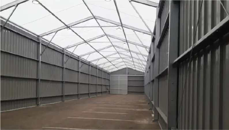 Carpa industrial vs nave tradicional: comparativa completa
