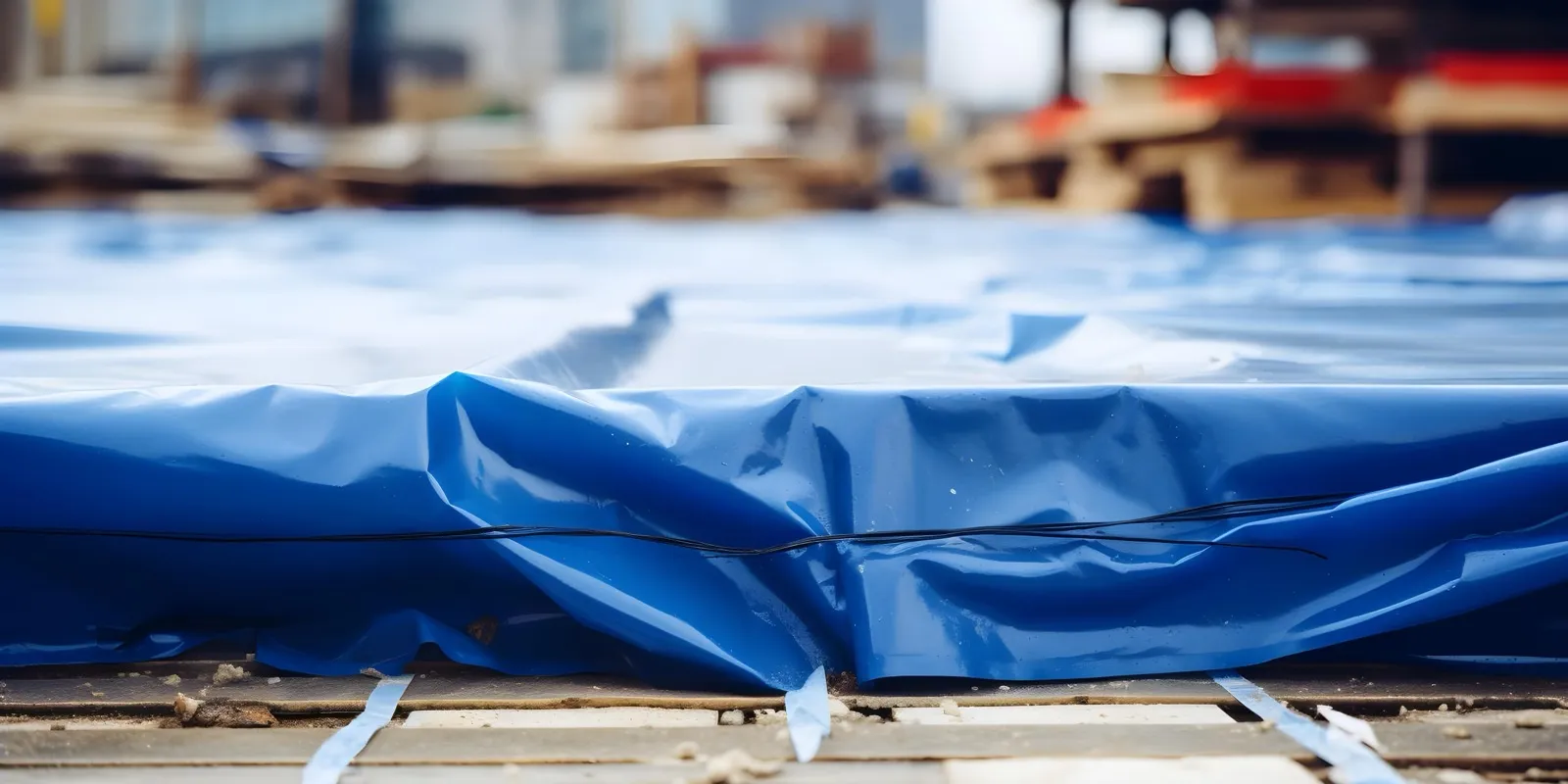 Componente textil integrado en maquinaria industrial