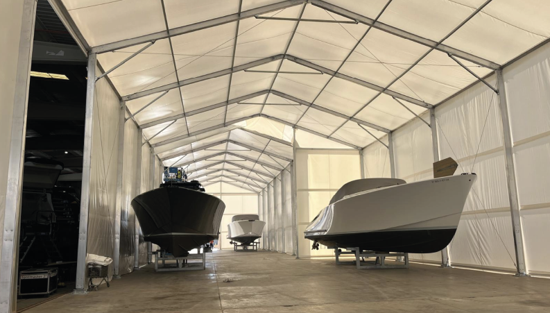 Carpa de 2.800 m² para Barcos en Alicante — imagen 2