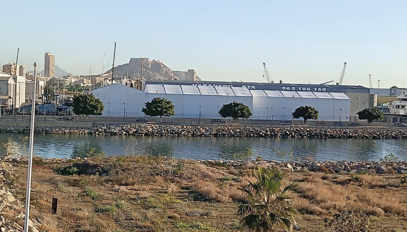 Carpa de 2.800 m² para Barcos en Alicante — imagen 3