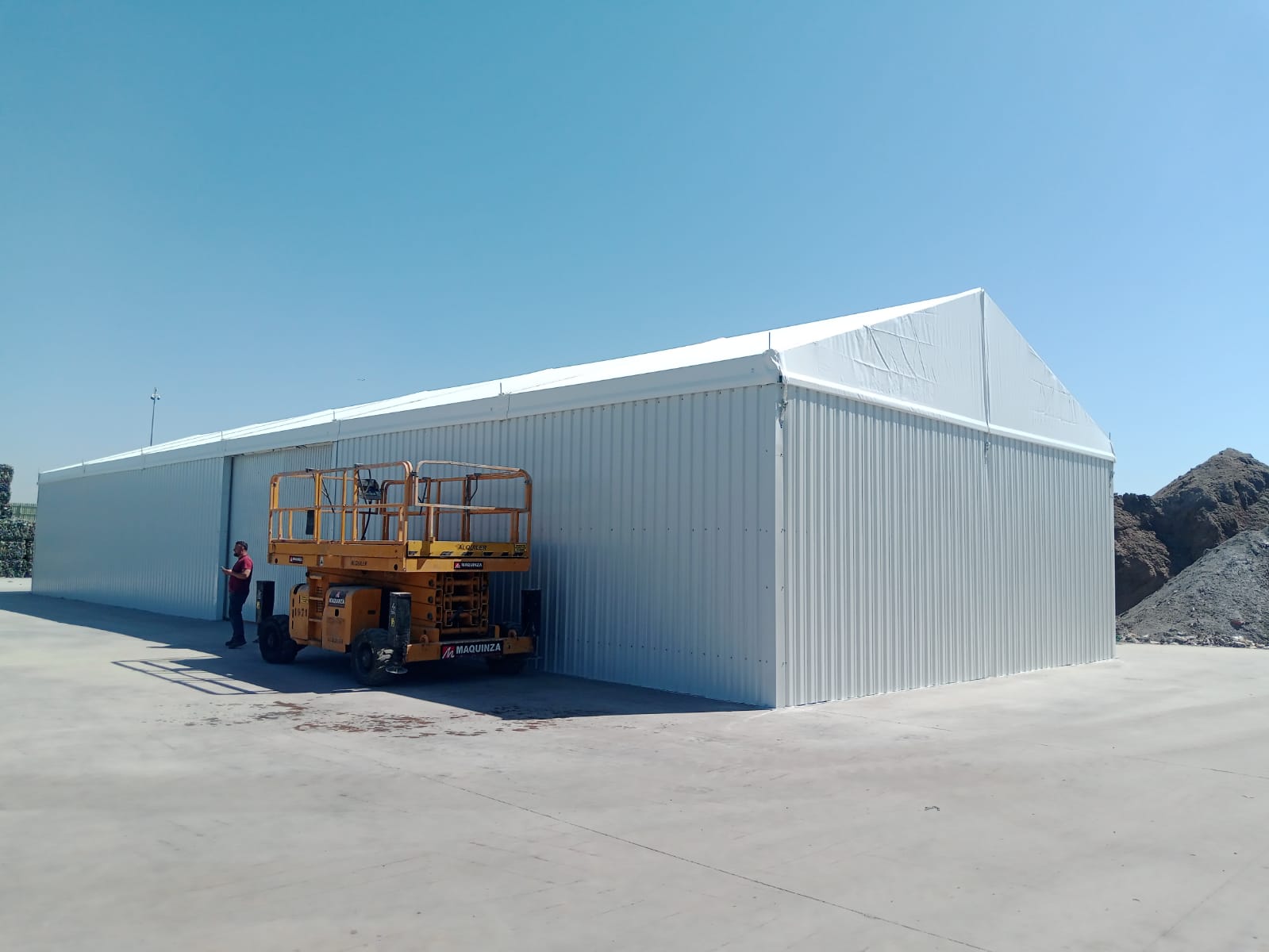 Carpa de Almacenamiento para Grupo TR2