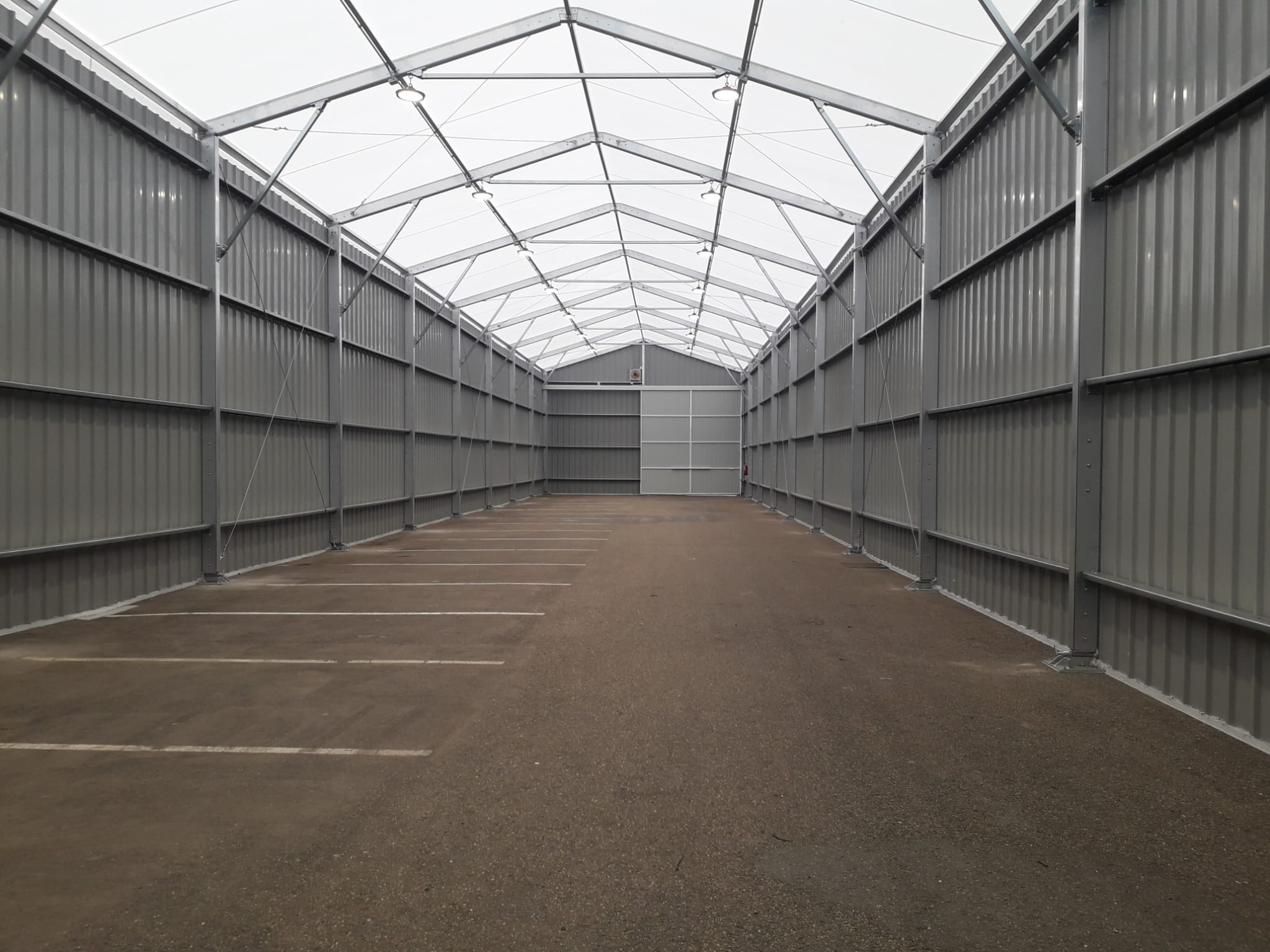 Carpa Industrial para Renfe en Valladolid