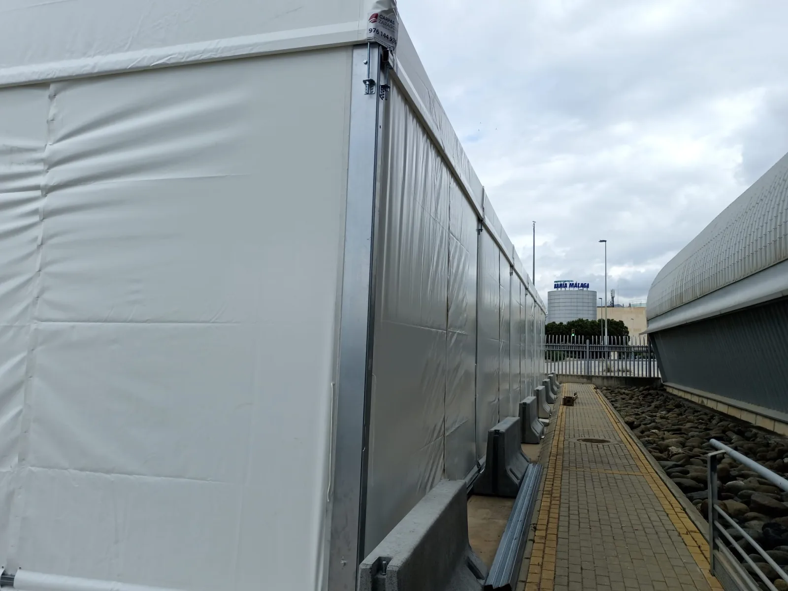 Carpa para Recinto Ferial — Ayuntamiento de Málaga