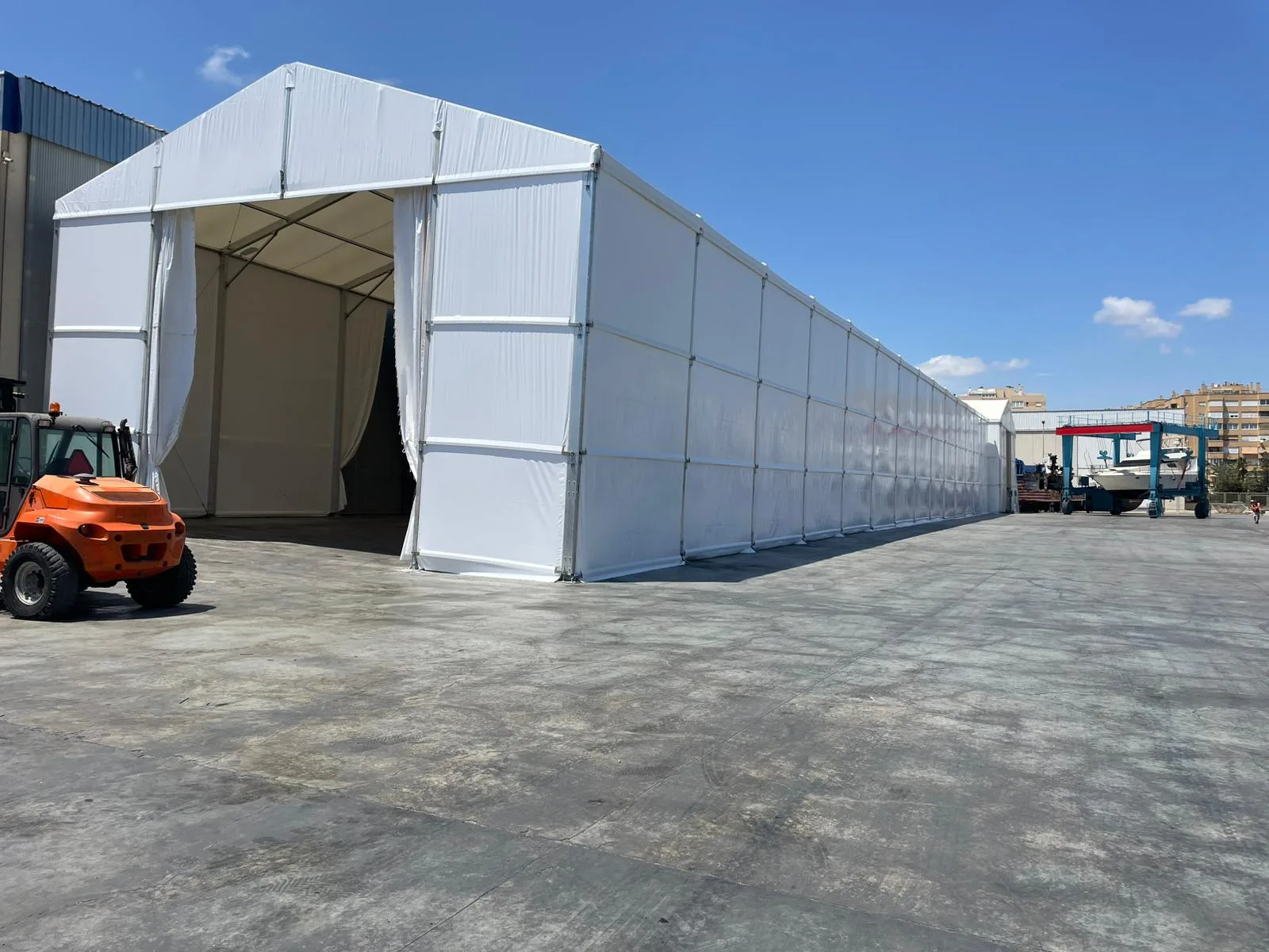Carpas de Almacenamiento Industrial de Gran Capacidad