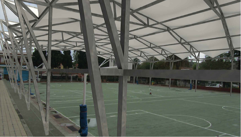 Arquitectura Textil en el CEIP Juan del Río Ayala — imagen 5