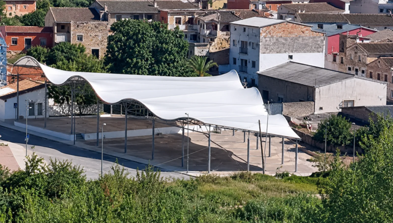 Cubierta Textil Multifuncional en Llutxent
