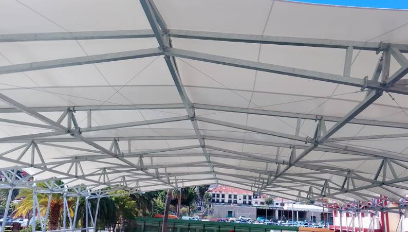 Cubierta Textil para Patio Escolar en Las Palmas — imagen 3