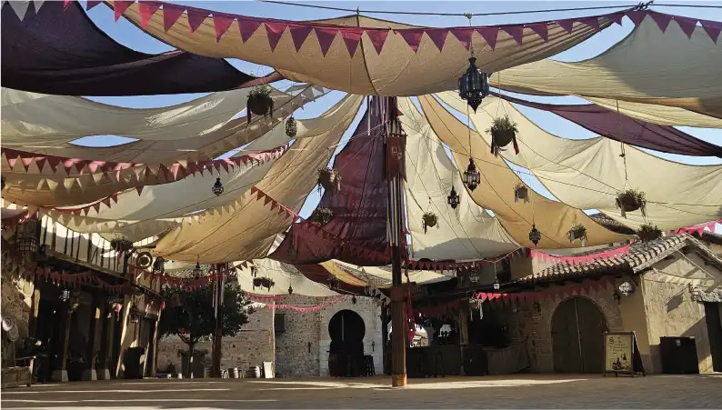 Cubiertas Textiles en Puy du Fou España — imagen 3