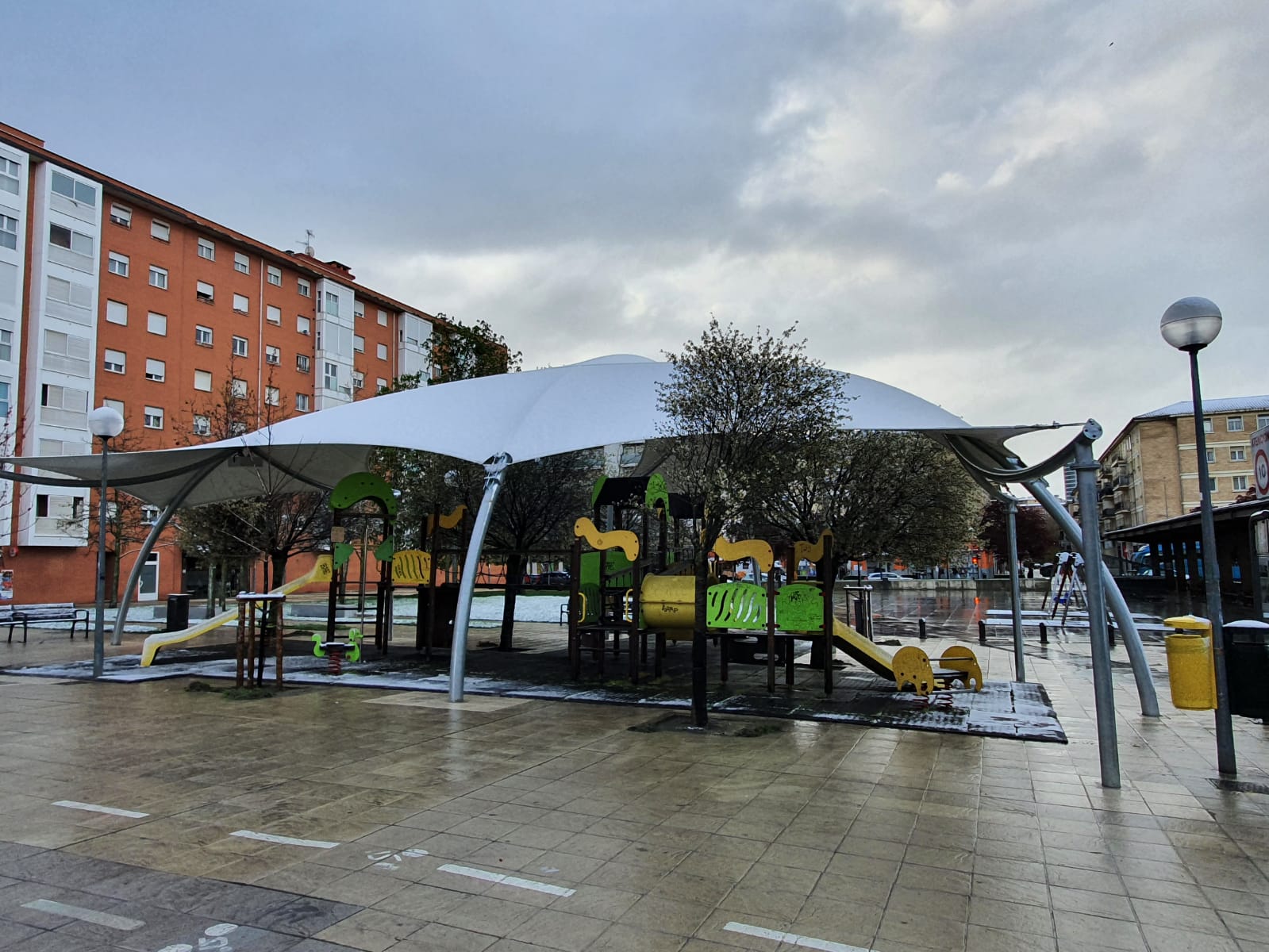 Creación de 4 Nuevos Espacios de Sombra en Pamplona