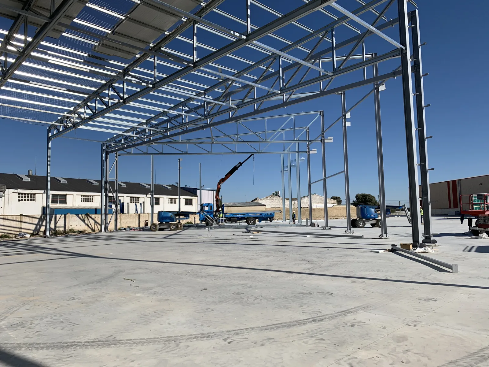 Nave Industrial Modular — Planta Adient Aragón