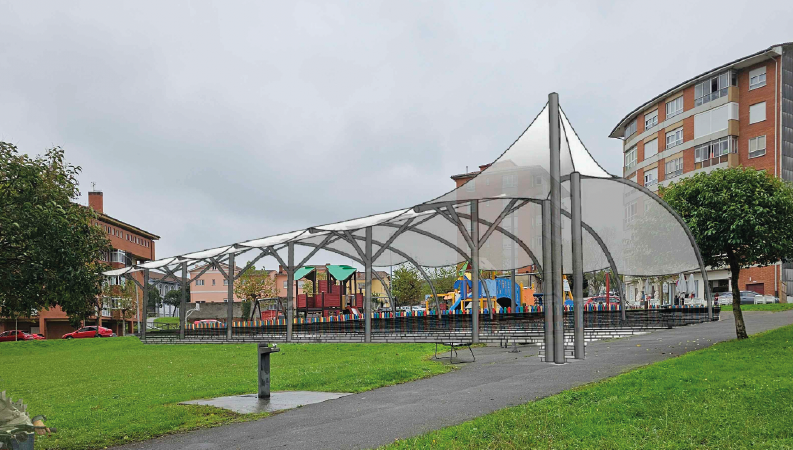 Parque Biosaludable Plaza Corvera, Asturias