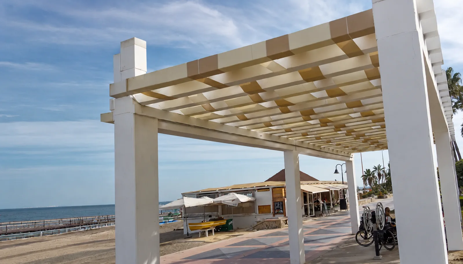 Arquitectura Textil en el Paseo Marítimo de Torremolinos